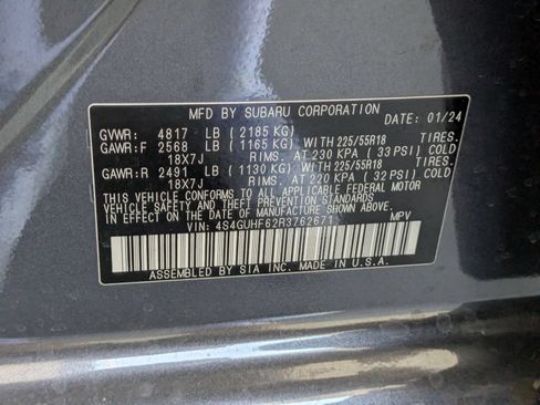 Used 2024 Subaru Crosstrek 2.5i Sport AWD/4WD image 29