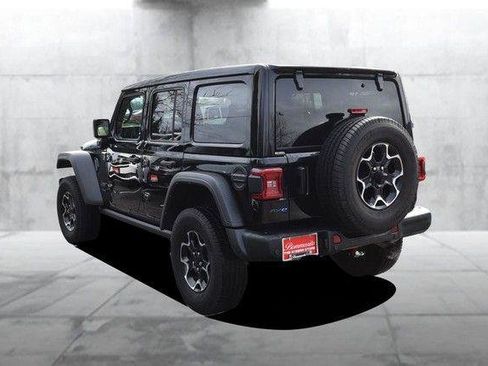 Used 2021 Jeep Wrangler Unlimited Rubicon 4xe w/ Steel Bumper Group image 7