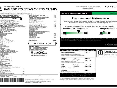 Used 2022 RAM 2500 Tradesman AWD/4WD image 3