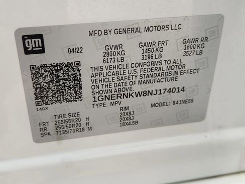 Used 2022 Chevrolet Traverse High Country FWD image 35