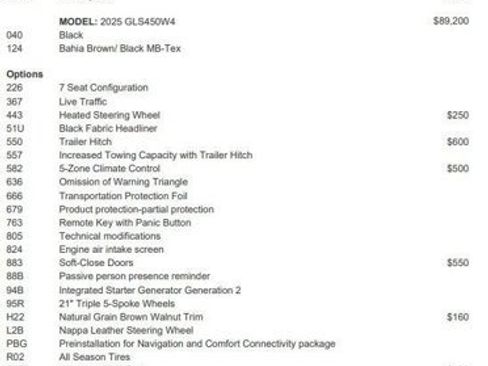 Certified 2025 Mercedes-Benz GLS 450 4MATIC image 4