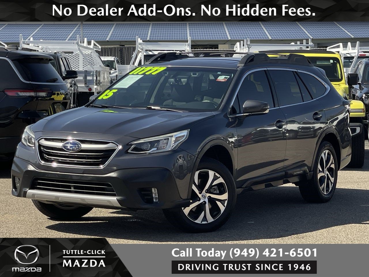 Used 2020 Subaru Outback Limited w/ Tech Package 2 AWD/4WD image 1