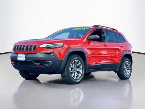 Used 2021 Jeep Cherokee Trailhawk AWD/4WD image 13