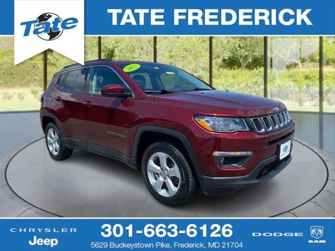 Certified 2021 Jeep Compass Latitude w/ Driver Assistance Group image 1