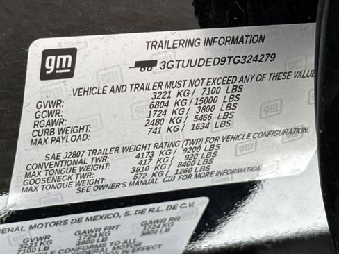 New 2026 GMC Sierra 1500 SLT w/ SLT Premium Package AWD/4WD image 19