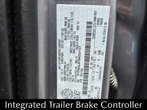 Used 2025 Ford F150 XLT w/ Equipment Group 301A Standard AWD/4WD image 23