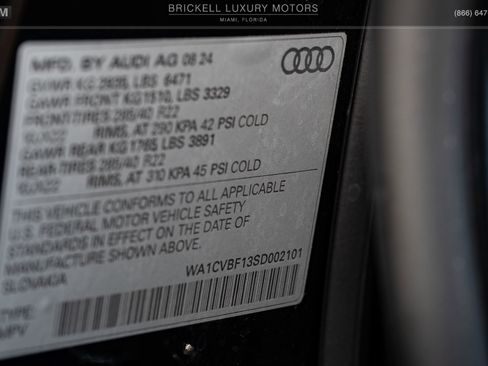 Used 2025 Audi Q8 Prestige image 62