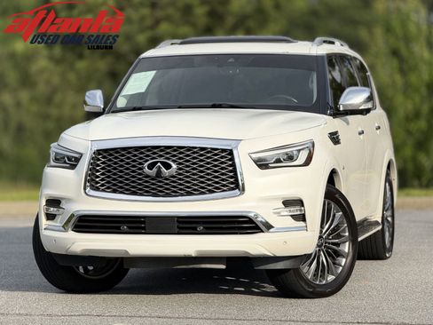 Used 2019 INFINITI QX80 Luxe w/ 22" Wheel Package RWD image 1