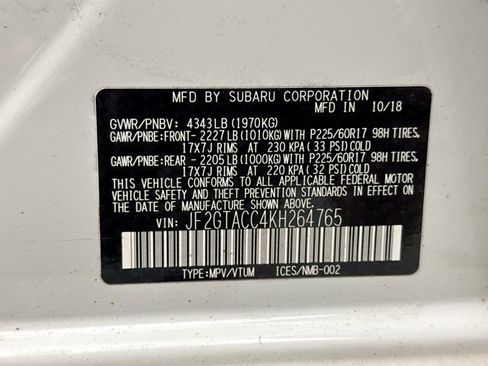 Used 2019 Subaru Crosstrek 2.0i Premium AWD/4WD image 11