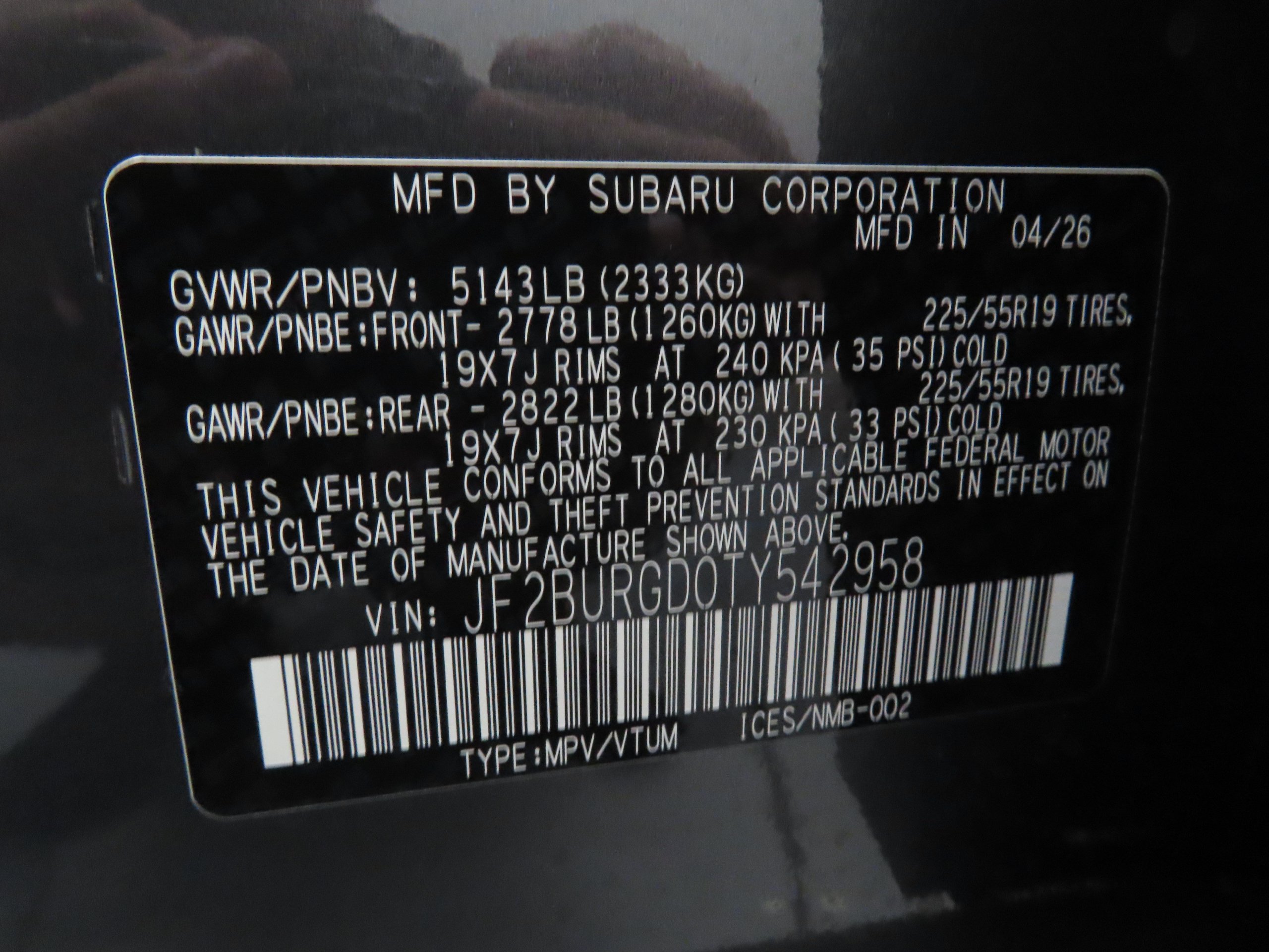 New 2026 Subaru Outback Limited XT AWD/4WD image 27