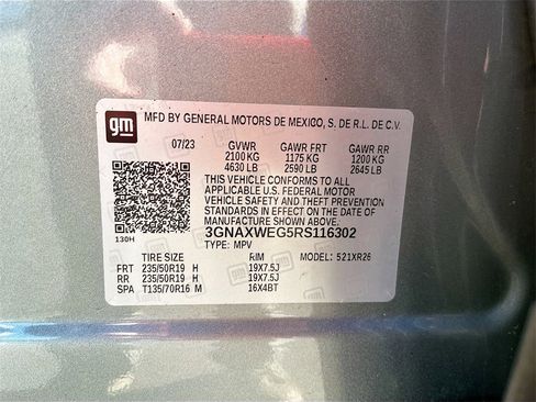 Used 2024 Chevrolet Equinox RS w/ RS Leather Package image 30