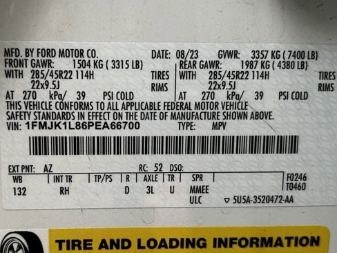 Used 2023 Ford Expedition Max Platinum RWD image 37