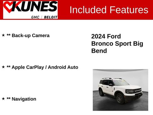 Used 2024 Ford Bronco Sport Big Bend AWD/4WD image 2
