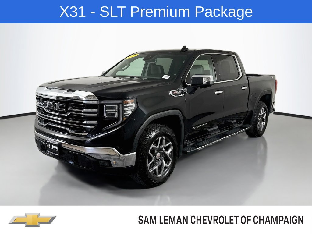 Used 2025 GMC Sierra 1500 SLT w/ SLT Premium Package AWD/4WD image 3