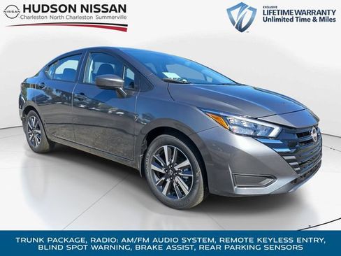 New 2025 Nissan Versa SV w/ Trunk Package image 1