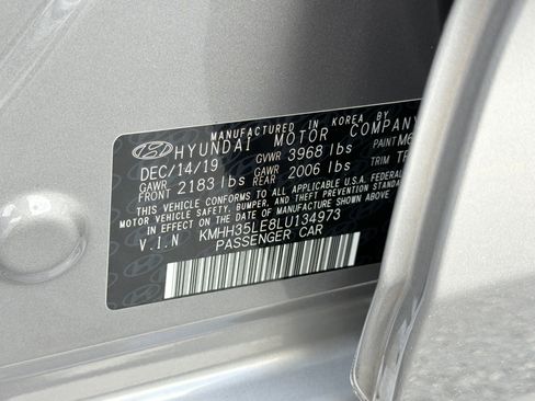 Used 2020 Hyundai Elantra GT w/ Style Package 02 FWD image 30
