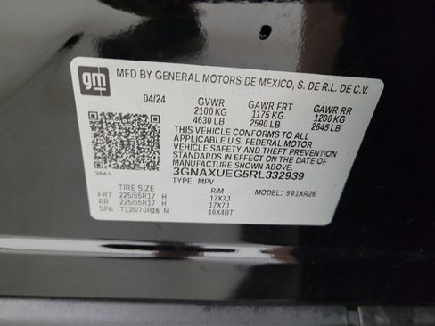 Used 2024 Chevrolet Equinox LT AWD/4WD image 33