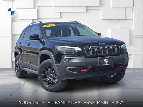 Used 2022 Jeep Cherokee Trailhawk w/ Sound & Nav Group AWD/4WD image 1