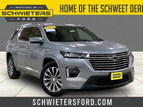 Used 2023 Chevrolet Traverse Premier w/ LPO, Floor Liner Package AWD/4WD image 1