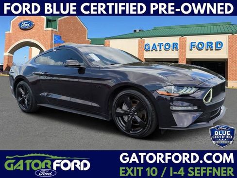 Certified 2022 Ford Mustang GT Premium w/ Equipment Group 401A RWD image 1