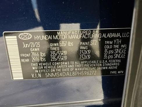 Used 2023 Hyundai Santa Fe Limited AWD/4WD image 28