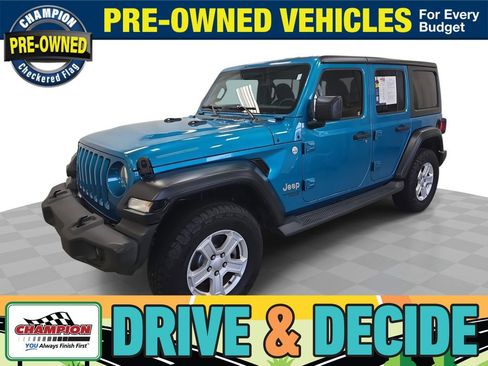 Used 2019 Jeep Wrangler Unlimited Sport S AWD/4WD image 1