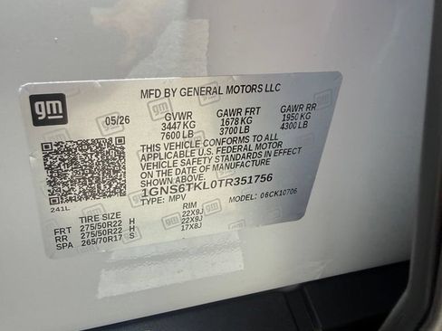 Used 2026 Chevrolet Tahoe High Country AWD/4WD image 30