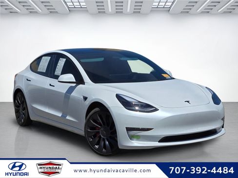 Used 2023 Tesla Model 3 Performance AWD/4WD image 1