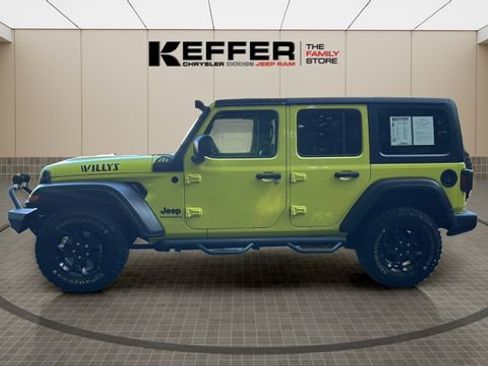 Certified 2023 Jeep Wrangler Unlimited Sport AWD/4WD image 2