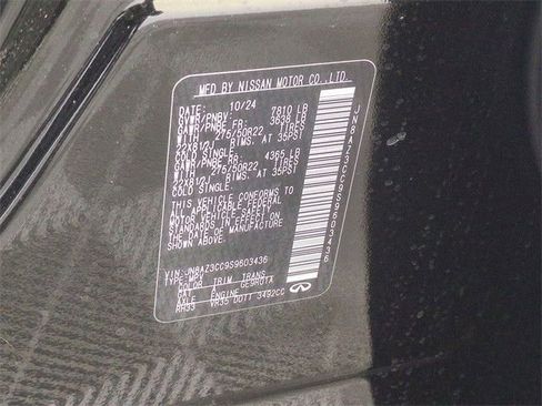 New 2025 INFINITI QX80 Autograph w/ Autograph Exterior Package image 31