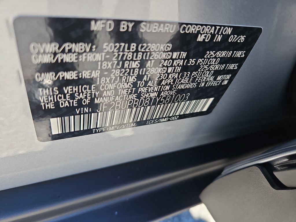 New 2026 Subaru Outback Premium AWD/4WD image 23
