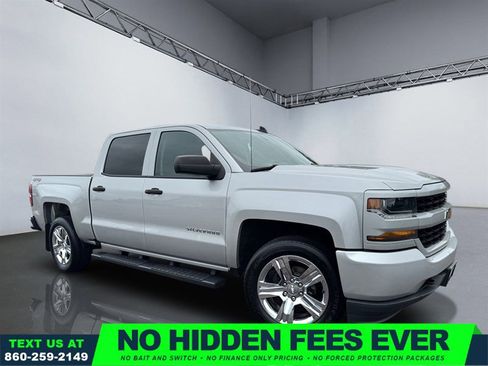 Used 2018 Chevrolet Silverado 1500 Custom w/ Custom Value Package AWD/4WD image 1