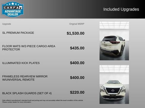 Used 2023 Nissan Rogue SL w/ SL Premium Package image 3