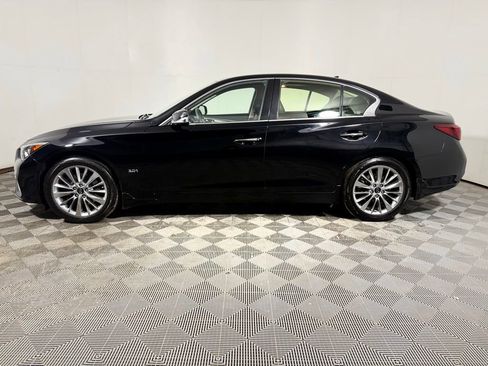 Used 2019 INFINITI Q50 Luxe w/ Essential Package (3.0T Luxe) AWD/4WD image 3