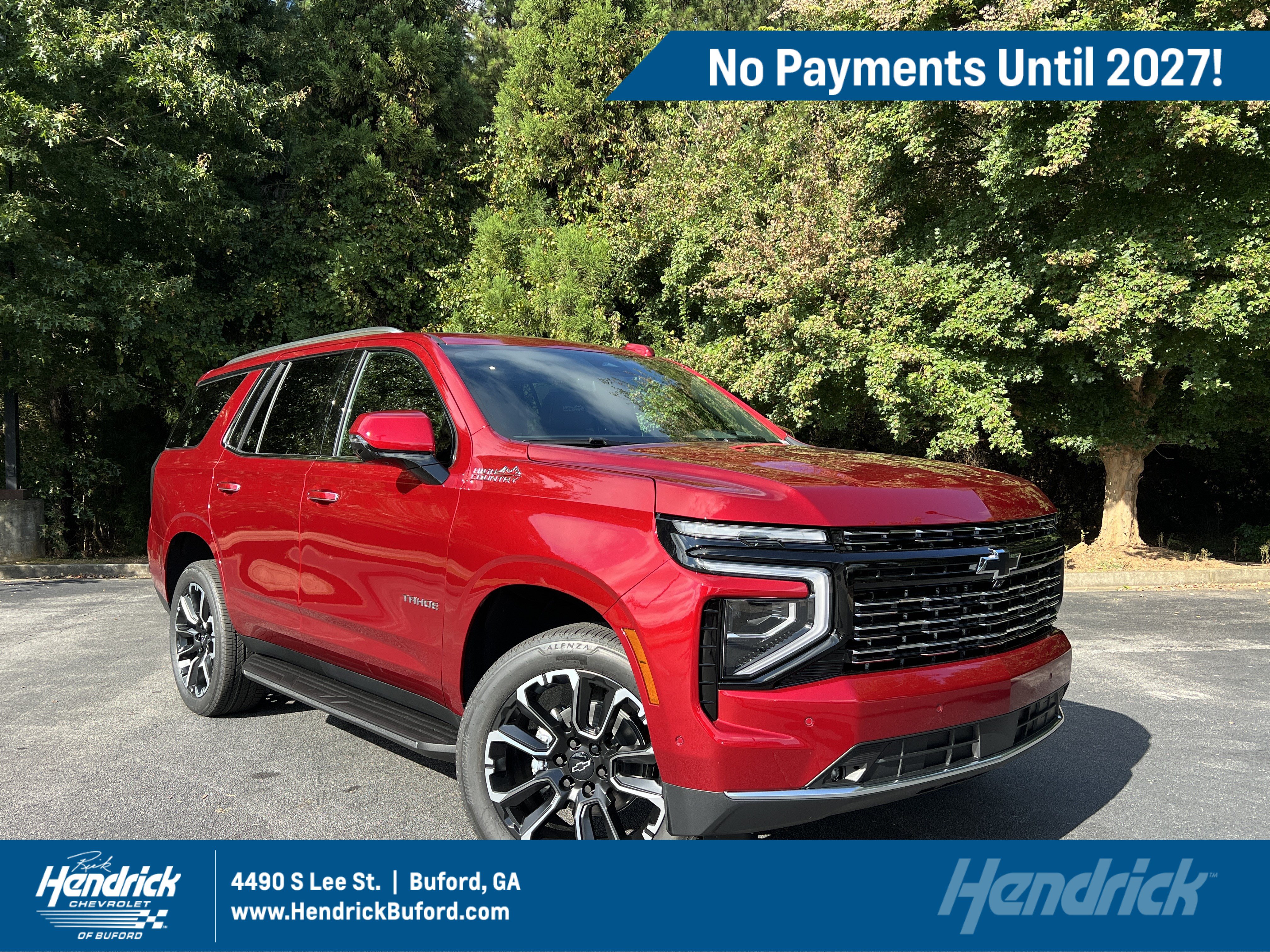 New 2026 Chevrolet Tahoe High Country w/ Sun And Tow Package AWD/4WD image 1