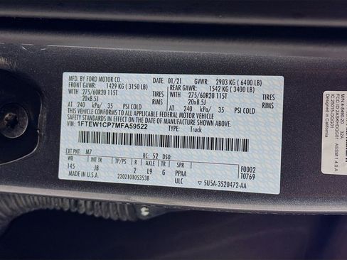 Used 2021 Ford F150 XL w/ STX Appearance Package image 32