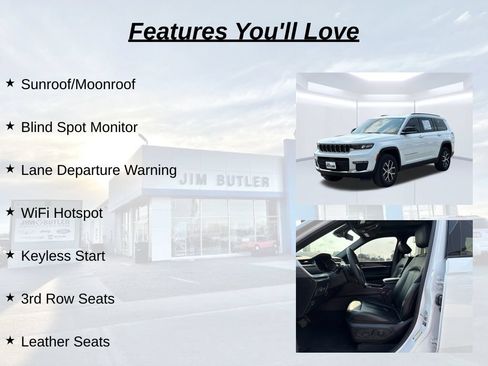 Used 2025 Jeep Grand Cherokee L Limited AWD/4WD image 18