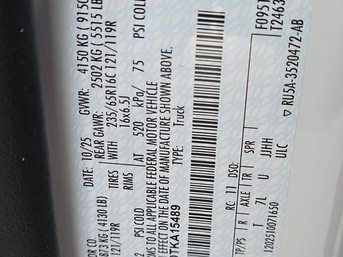 New 2026 Ford Transit 250 Low Roof w/ Load Area Protection Package image 24