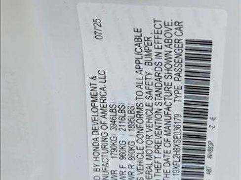 New 2025 Honda Civic Sport image 16