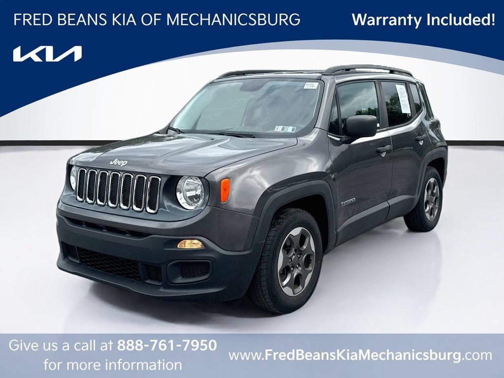 Used 2017 Jeep Renegade Sport w/ Power & Air Group FWD image 3