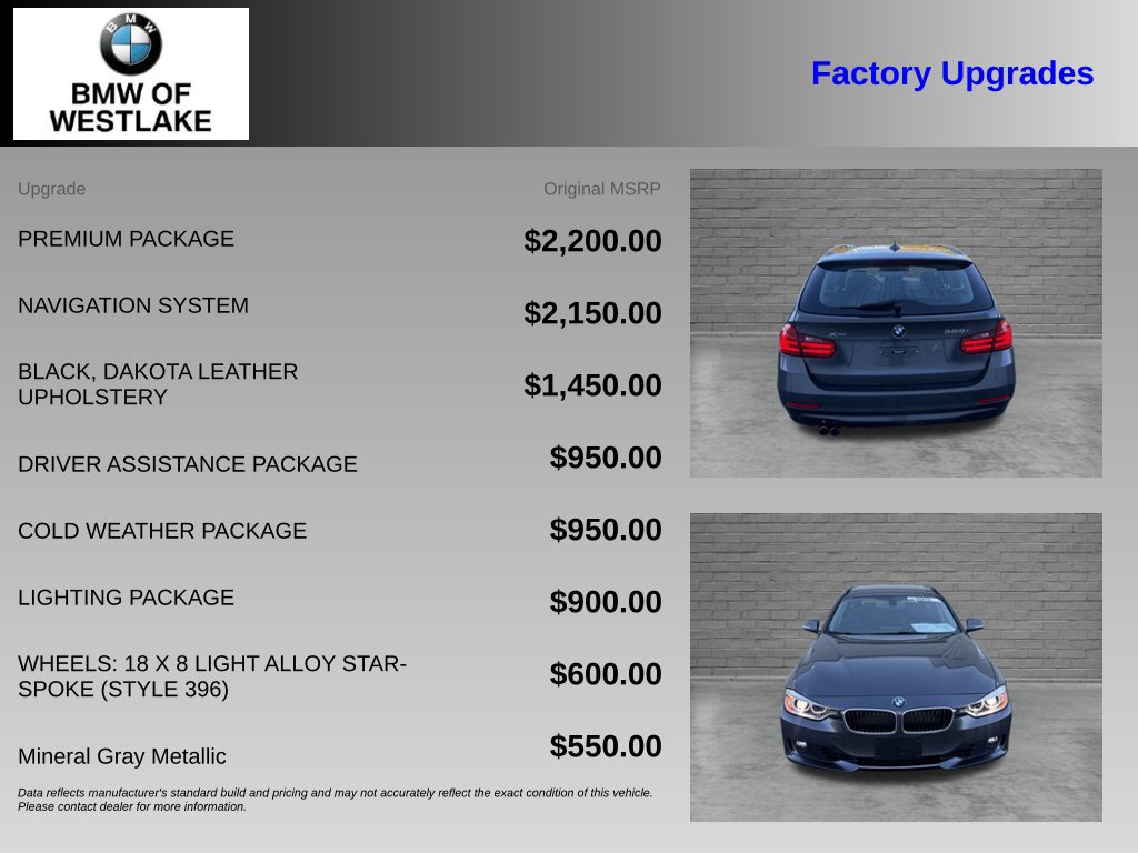 Used 2015 BMW 328i xDrive Wagon AWD/4WD image 4