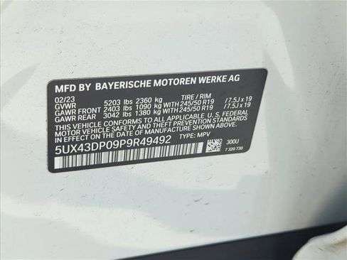 Certified 2023 BMW X3 sDrive30i w/ Convenience Package image 29