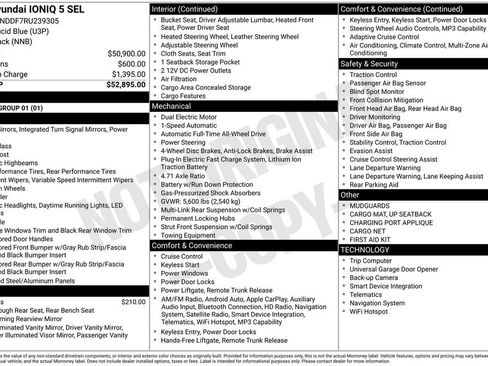 Used 2024 Hyundai Ioniq 5 SEL AWD/4WD image 6