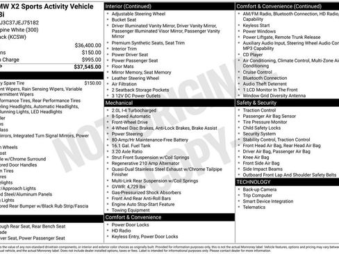 Used 2018 BMW X2 sDrive28i image 9