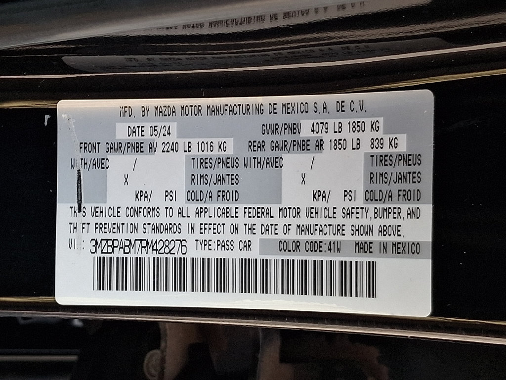Used 2024 MAZDA MAZDA3 s FWD image 27