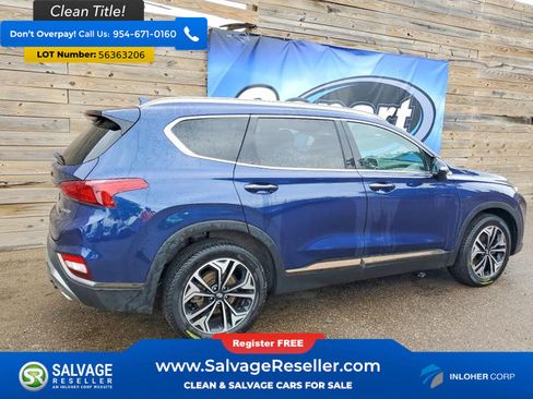 Used 2020 Hyundai Santa Fe Limited AWD/4WD image 4