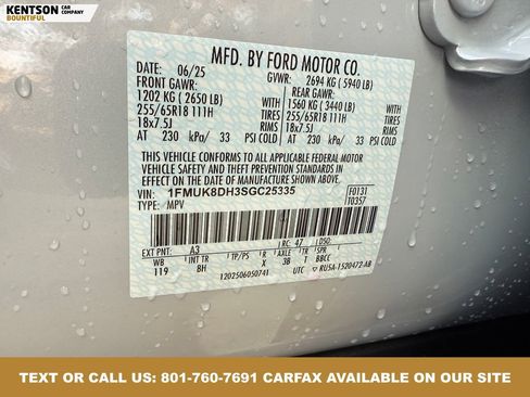 Used 2025 Ford Explorer Active image 38