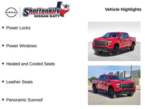 Used 2025 Chevrolet Silverado 1500 Custom Trail Boss w/ Turbomax Blackout Package image 19