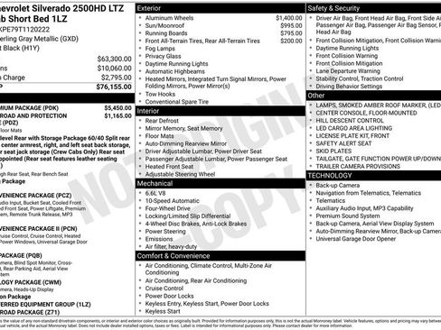 Used 2026 Chevrolet Silverado 2500 LTZ w/ LTZ Premium Package AWD/4WD image 4