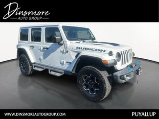 Used 2021 Jeep Wrangler Unlimited Rubicon 4xe w/ Steel Bumper Group AWD/4WD video 1